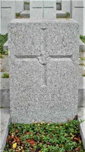 Grób Majora na cmentarzu w Wilnie