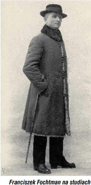 Franciszek Fochtman w okresie studiów