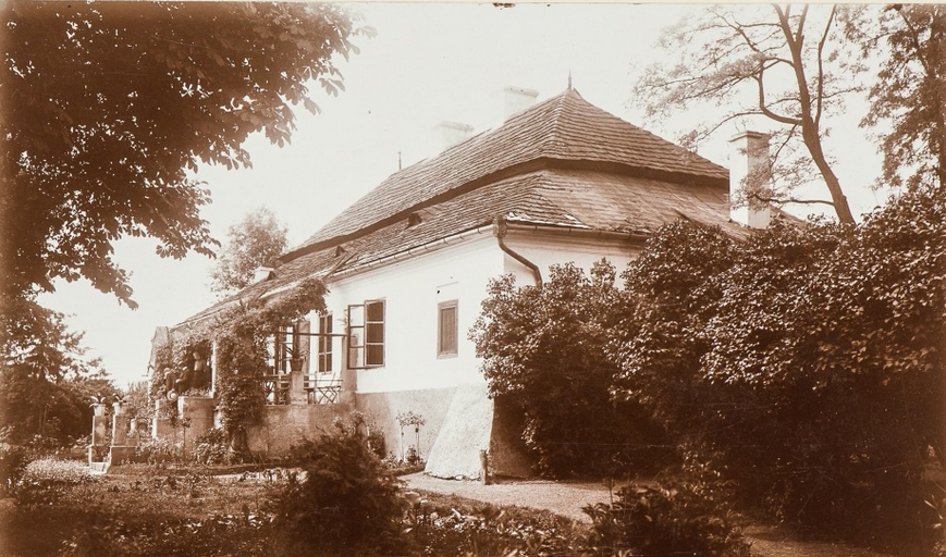 Dworek w Dalewicach w roku 1914(autor zdjęcia Konrad Kłos) 